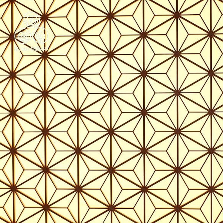 Hinoki 3D francuska solidna drewniana dekoracyjna ścianka działowa Produkty Kumiko