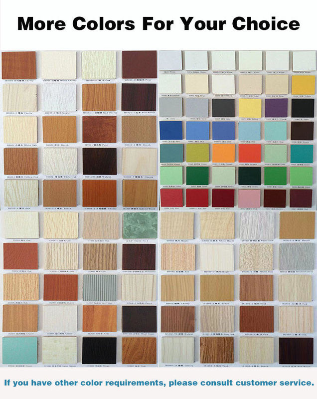 Minimalistyczne drewniane meble panelowe 4-drzwiowa drewniana szafa z szufladami