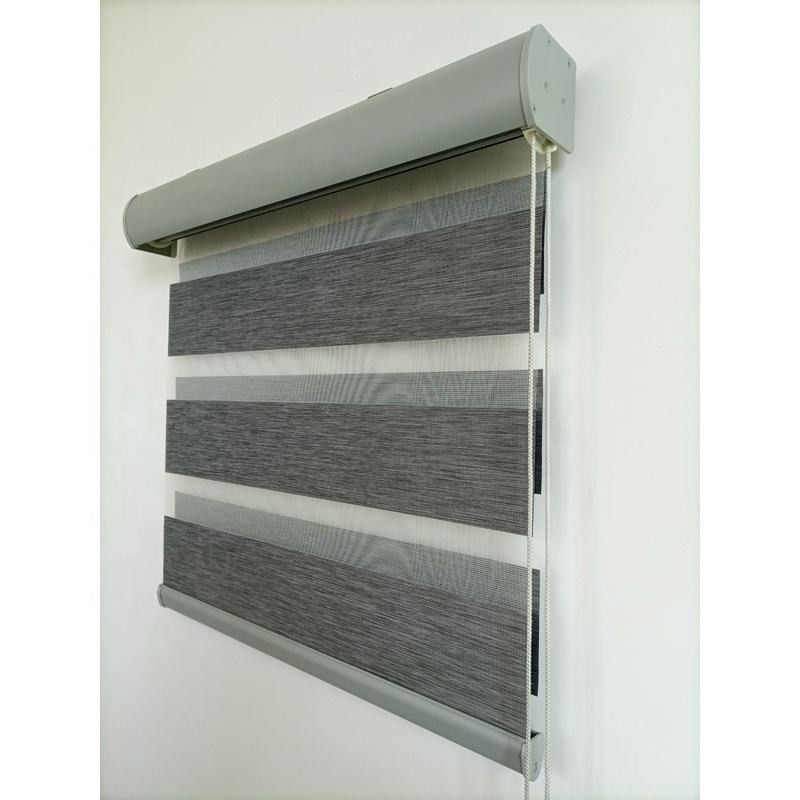 Odporne na promieniowanie UV Bezprzewodowe rolety kurtynowe Rolety dzienne i nocne Lekkie