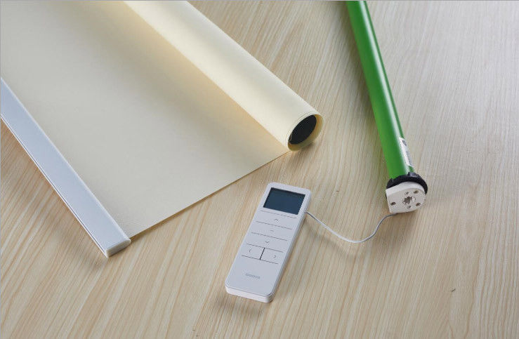 Bezprzewodowe kurtyny bezpieczeństwa CE dla dzieci Zmotoryzowana pozioma roleta Zebra