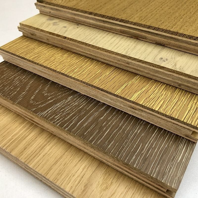 Szeroka deska Wash Distressed Oak Wood Engineered Flooring 20 kolorów Możliwość dostosowania