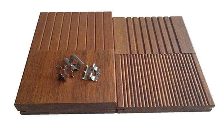 Ekologiczny las Na zewnątrz Trwałe włókna Tkaną podłogę bambusową Węglowodany Solidny bambusowy pokład Bambusowy pokład