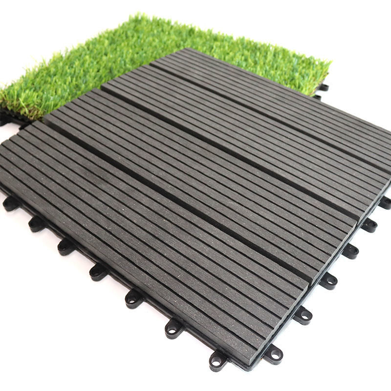 Diy Floor Wpc Outdoor Patio Tiles Decking Wood Plastic Composite Deck Tile
