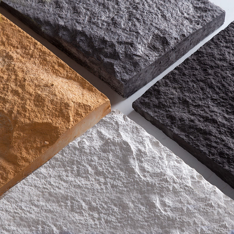 Opłata hurtowa Panel ścienny z kamienia grzyba PU Panel ścienny z kamienia kamienia do dekoracji