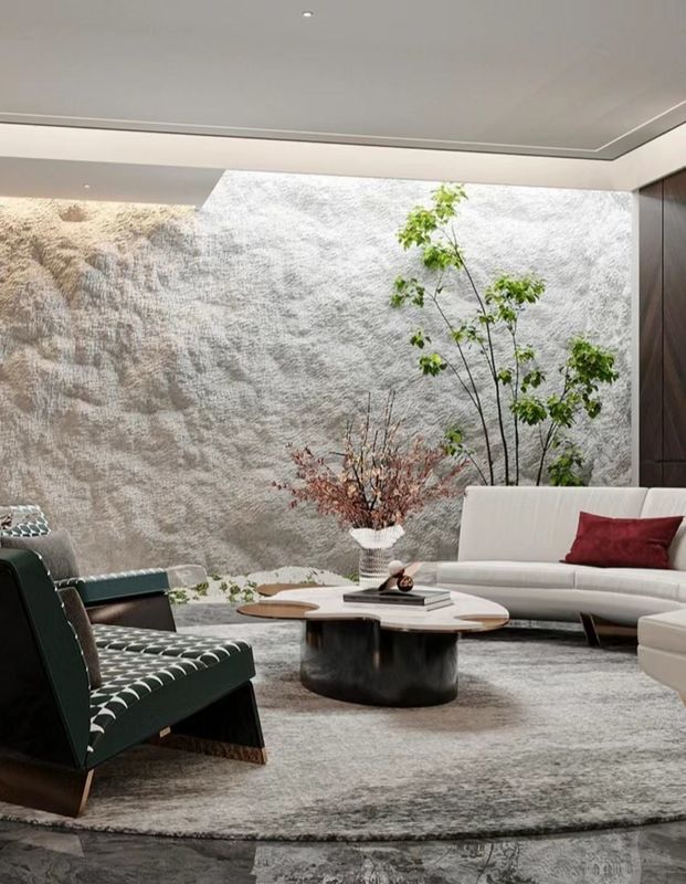 Lekki ciężar Dekoracja zewnętrzna zewnętrzna PU Faux Rock Panel kamienny poliuretanowy 3D Panel ścienny z kamienia PU