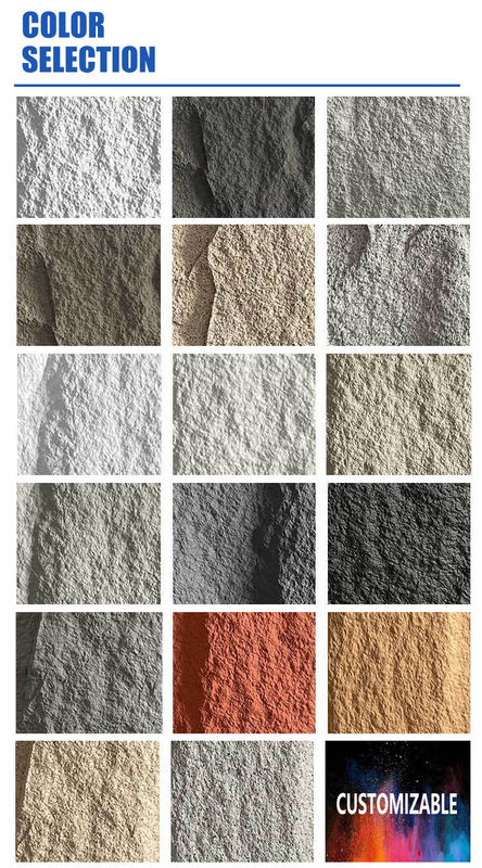 Panel ścienny z kamienia PU Panel ścienny z kamienia poliuretanowego 3D Panel ścienny