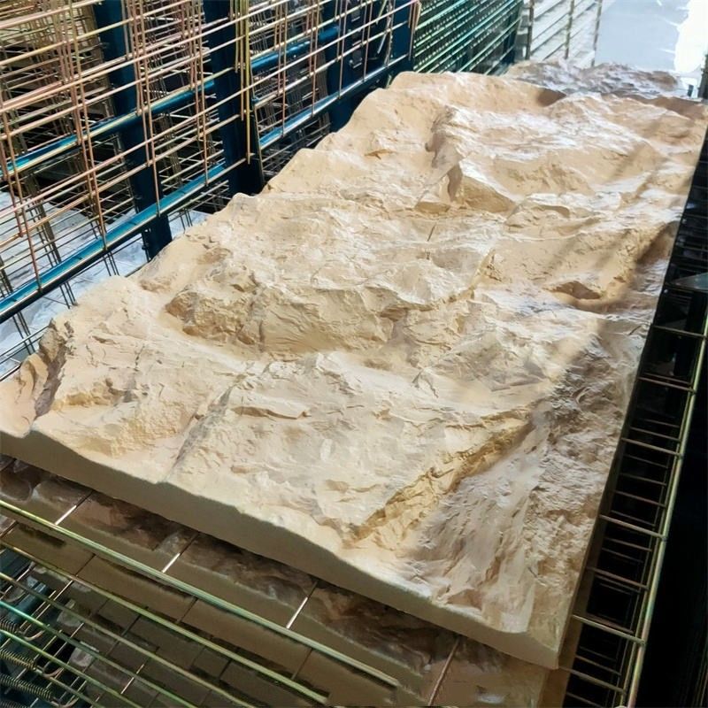 Wewnętrzne i zewnętrzne ściany PU Panel kamienny fałszywy kamień Sztuczne kamienne panele ścienne