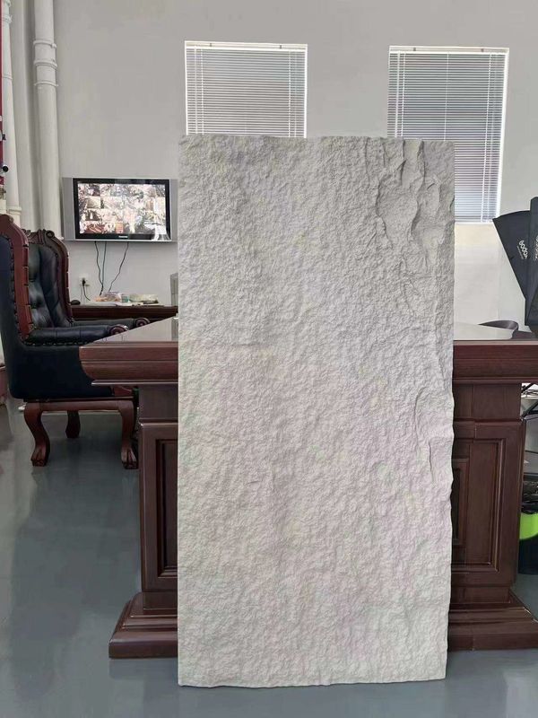 3D Wholesale Art Wnętrze Zewnętrzne PU Kamień Polyuretanu Sztuczny Kamień Okryty Panel ścienny