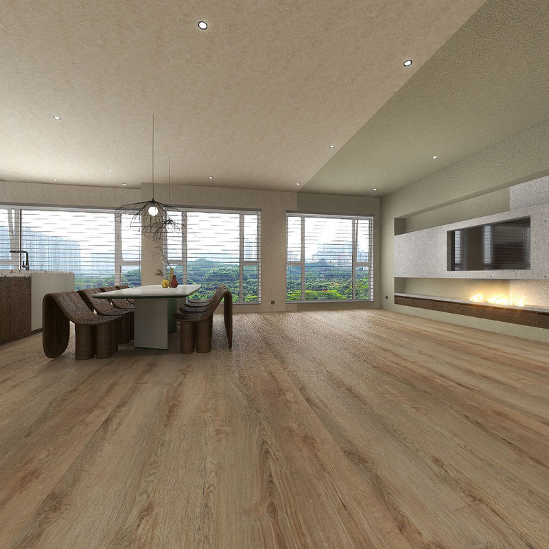 Unilin 5G CLICK SPC podłogi China CLICK LOCK podłogi 4MM 6MM drewniane podłogi wygrabowane bezpośrednia fabryka