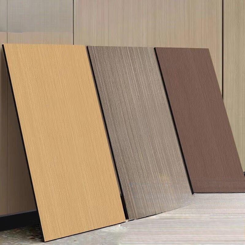 Lekki luksusowy 8 mm ziarno drewna do dekoracji ścian wnętrza Panel akustyczny wysokiej jakości bambus węgiel drzewny Panele podkładowe