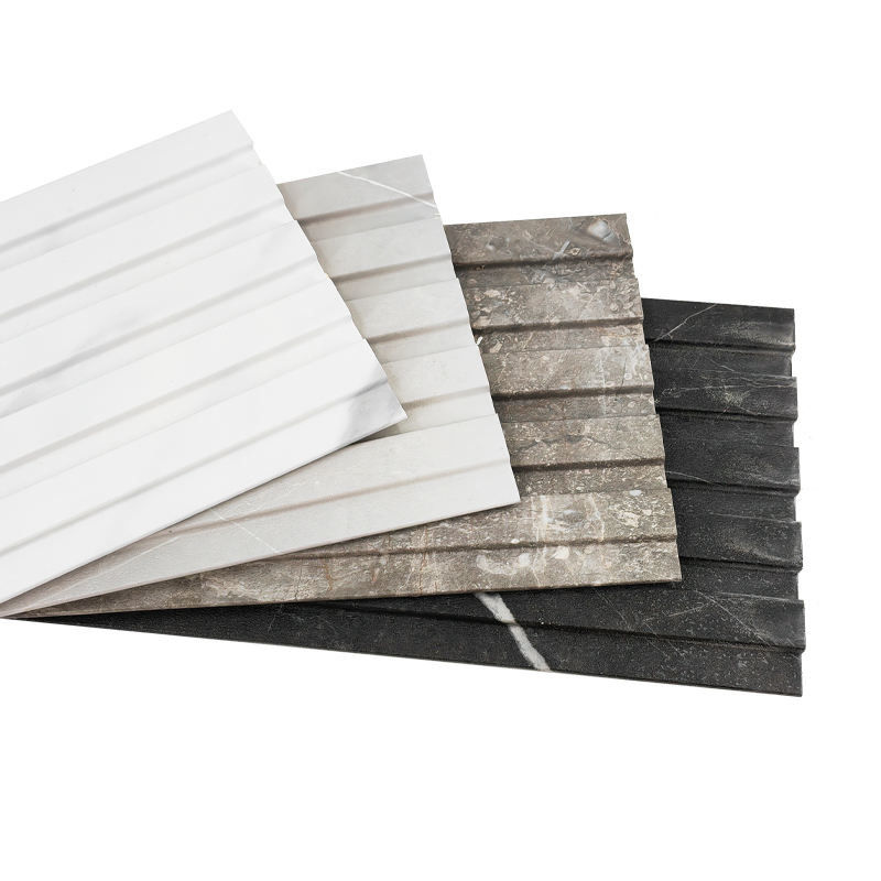Modern Interior Art Louver Dekoracyjne płytki ścienne Wpc 3d do ścian lub sufitów i wewnętrznych telewizorów Pvc Panel pokrywający