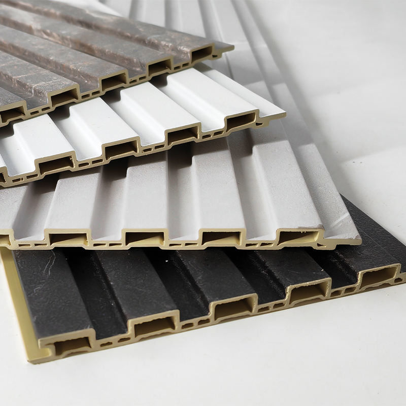 Modern Interior Art Louver Dekoracyjne płytki ścienne Wpc 3d do ścian lub sufitów i wewnętrznych telewizorów Pvc Panel pokrywający