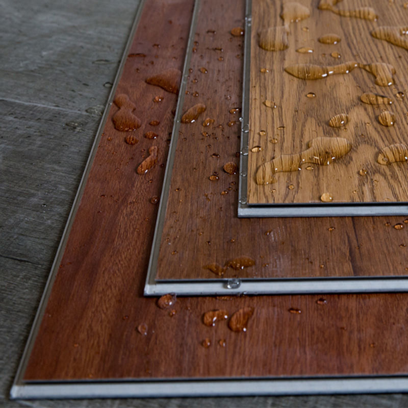 Luksusowe panele podłogowe SPC 7mm 8mm - darmowe próbki, wodoodporne, z systemem zatrzaskowym, sztywne panele winylowe do użytku wewnątrz, w siłowniach i biurach