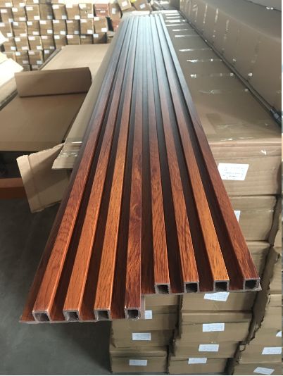 Łatwe w montażu Panel ścienny z drewna Wpc Panel ścienny zewnętrzny Wnętrze