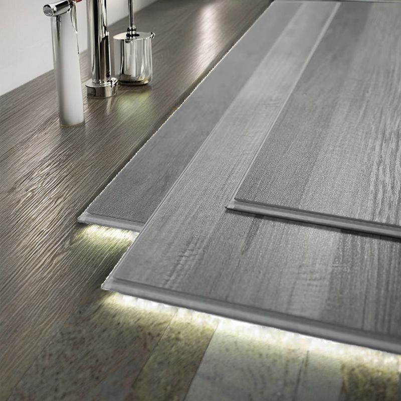 Nowoczesny styl podłogi SPC Winylowej Dobry projekt Plastic 4.5mm 5.5mm 6.5mm Do użytku wewnętrznego PVC antypoślizgowy z prostą teksturą