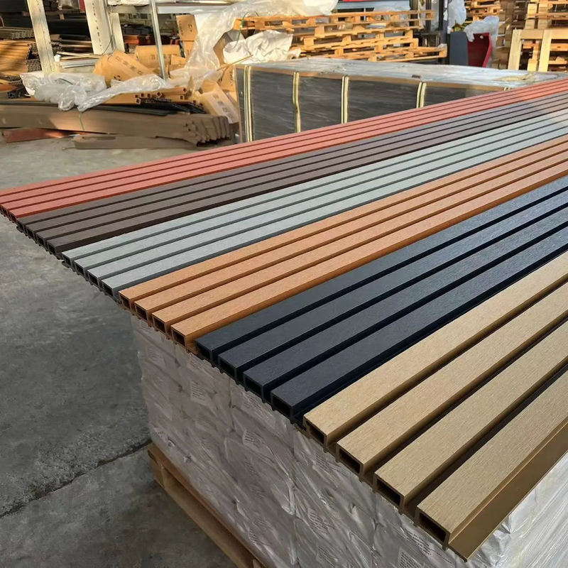 Wysokiej jakości okładzina ścienna WPC zewnętrzna kompozytowa zewnętrzna WPC panele okładzin ściennych zewnętrznych WPC