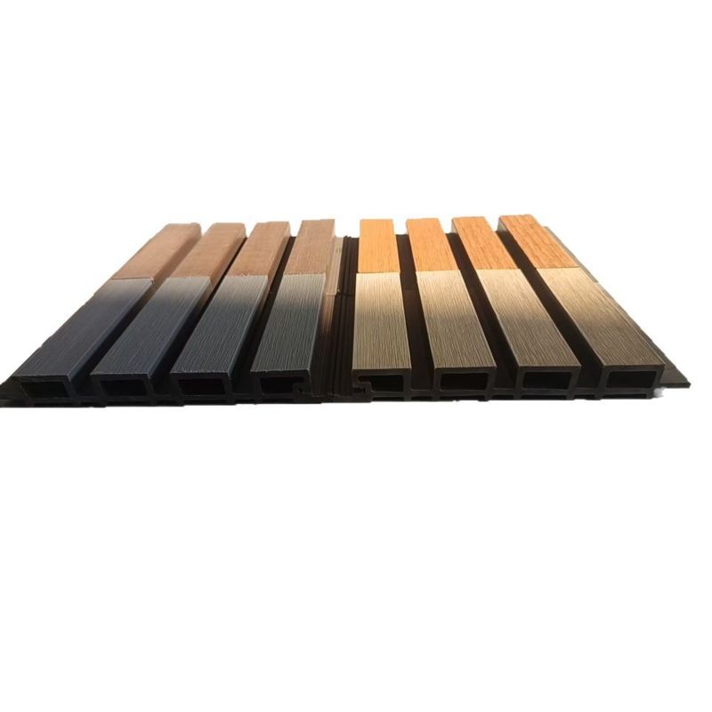 Niska cena hurtowa zewnętrzna dekoracja drewnopodobna WPC panel ścienny okładzina