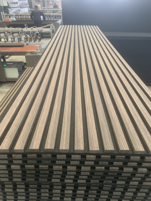 Gorąco sprzedawane Panele akustyczne Panele ścienne drewniane Panele ścienne z płytkami Dekoracja domu Panele ścienne wnętrza przeciwdźwiękowe