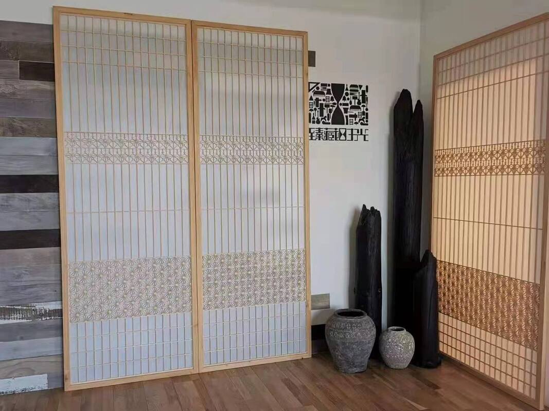 Wysokiej technologii tradycyjne japońskie drewno Hinoki lub kumiko do mebli lub okien