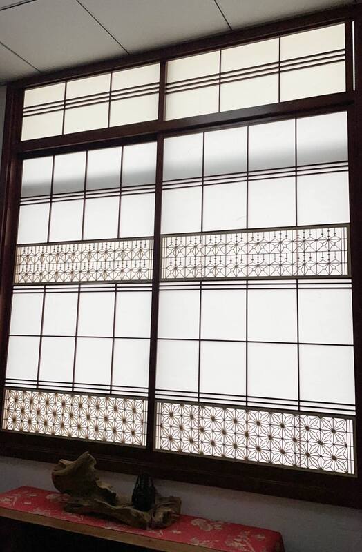 Wysokiej technologii tradycyjne japońskie drewno Hinoki lub kumiko do mebli lub okien