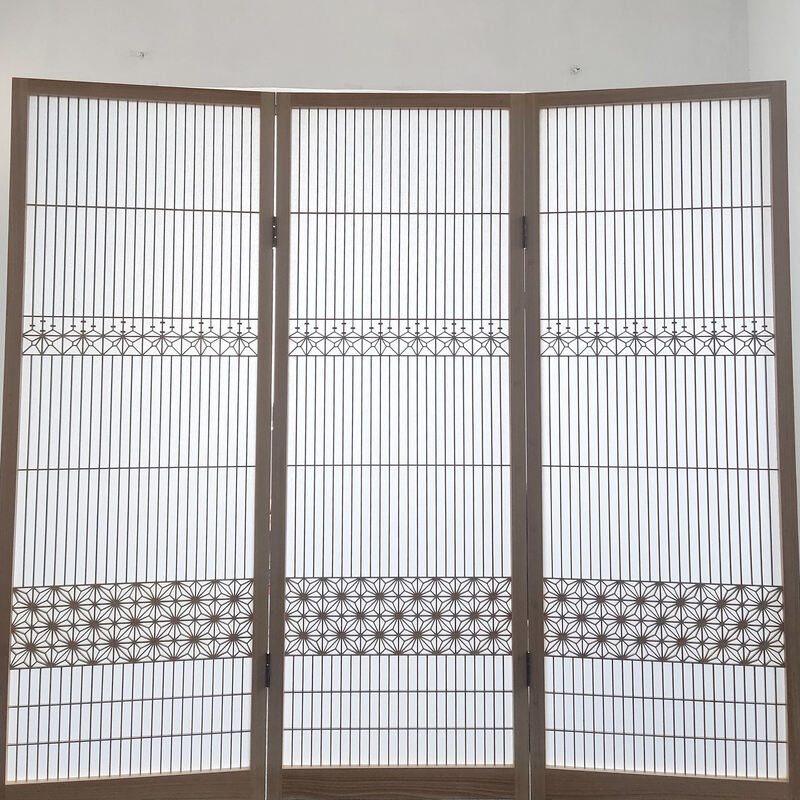 Wysokiej technologii tradycyjne japońskie drewno Hinoki lub kumiko do mebli lub okien