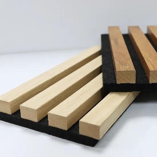 Dekoracyjny, nowoczesny drewniany panel akustyczny do pokrycia ścian, pochłaniający dźwięk