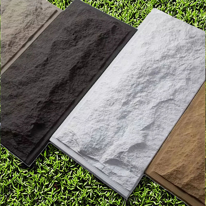 Lekki, nowoczesny design poliuretanowy dekoracyjny panel ścienny z kamienia PU, duża płyta do hoteli i użytku wewnętrznego, wyprodukowano w Chinach