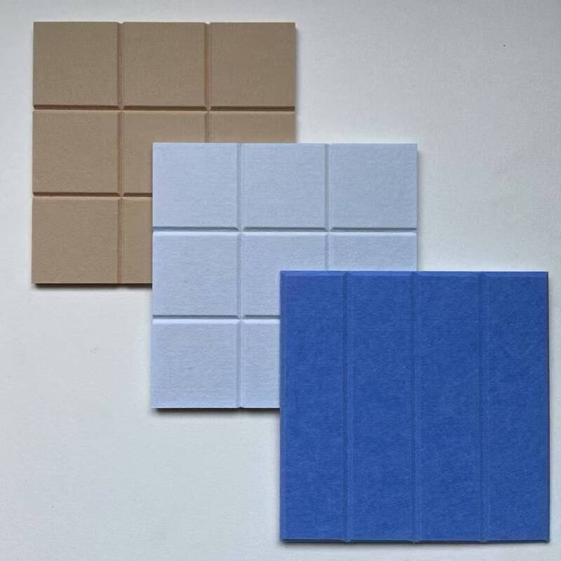 Ekologiczna redukcja hałasu w kinach ognioodporna dźwiękoodporna zintegrowana poliester akustyczny panel ścienny panele akustyczne akupanel