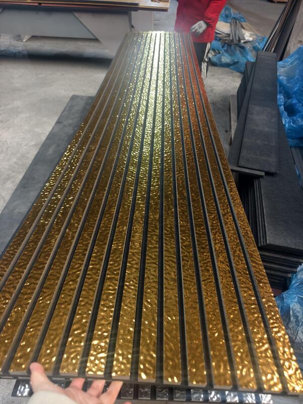 Nowoczesny projekt Panel ścienny z włókna poliestrowego akustyczny, dźwiękoszczelny, 3D, wodno-gorącowy, dźwięko-absorbujący