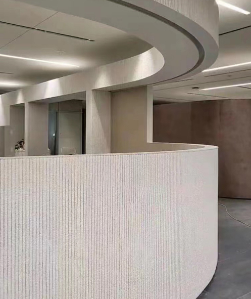 Modern Design Dingshang commercial space Good Price Artificial Tile 3D Model Design Capability Home Hotel Big Slab Exterior