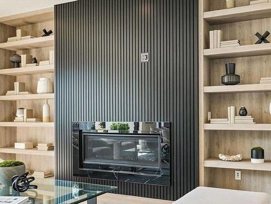 219 * 26 mm Wewnętrzny panel ścienny WPC Folia laminowana odporna na wilgoć