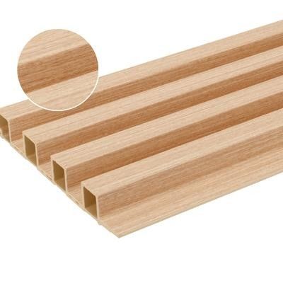 Wnętrze drewniane pokrycie Płytki ścienne z tworzyw sztucznych kompozytowych płytek pokrycia Wainscoting drewno winylowe dekoracyjne 3D panel ścienne WPC