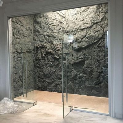 Światła dekoracyjna PU Kamień Panel ścienny Wpc Wnętrze