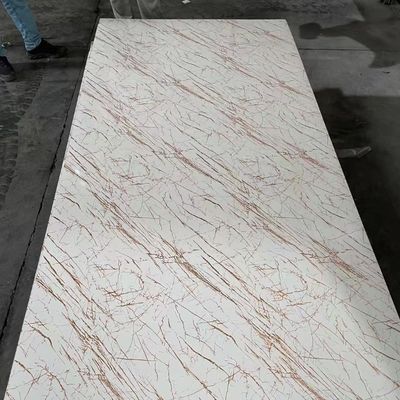 Chiński Producent 1220x2440mm 3mm Pvc Marmur UV powłoka tabliczka ścienna