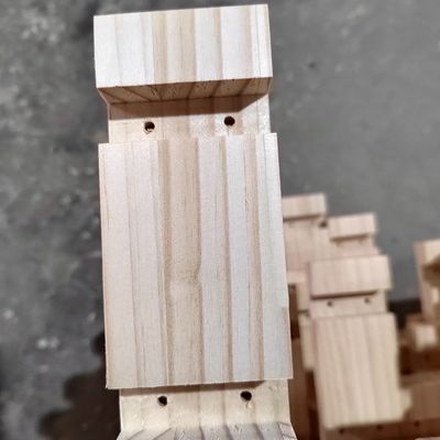 Nowoczesny projekt Sklep drewna Wylot zewnętrzny Rustyczny wodoodporny dom ogrodowy z sosnowego drewna