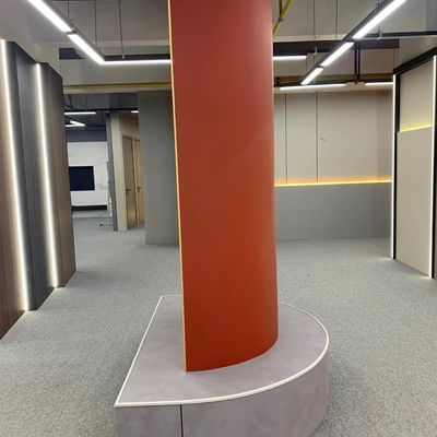 Chiny fabryka sprzedaży bambusa węgiel drzewny fałder 4X8 ściany Płyty wpc ściany panel dla ścian tła