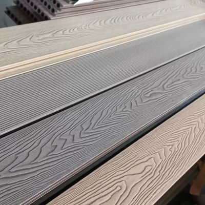 Płyty podłogowe WPC Wodotwórcze Materiał podłogowy kompozytowy z drewna i tworzyw sztucznych Teak i PVC Płytki zewnętrzne