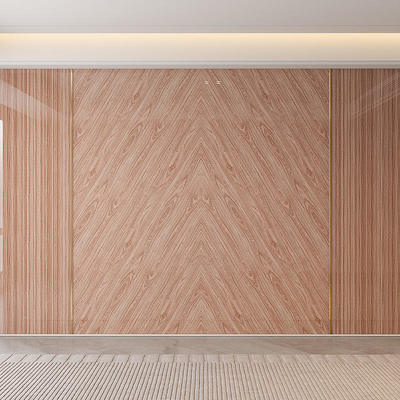 Fabryka Bezpośredni Bamboo Węgiel drzewny Panel z folią Bamboo Węgiel drzewny Włókno ścienne Bamboo Marmur i węgiel drzewny