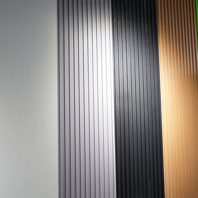 Wodoodporny panel ścienny WPC do tła telewizyjnego do dekoracji wnętrz w hotelach i apartamentach wykonany z tworzywa sztucznego