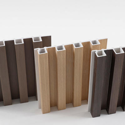 Najlepsza cena Wpc Panele ścienne Okładziny Nowo zaprojektowane Żłobkowane Ściany Dekoracja Ściany Wewnętrznej