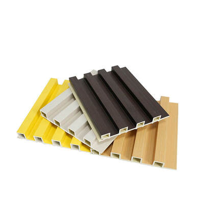 Zewnętrzny panel ścienny WPC, drewno-plastik, nowoczesny design, deska zewnętrzna, kompozyt WPC, panel 3D, okładzina ścian zewnętrznych