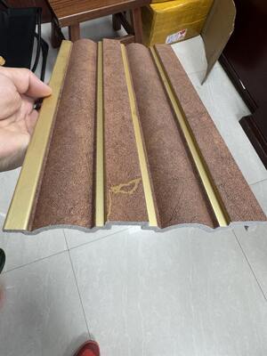 WPC Wall Panel Waterproof Decorative Board Durable Moisture Proof Easy Install and Clean for Indoor Wall Decoration
