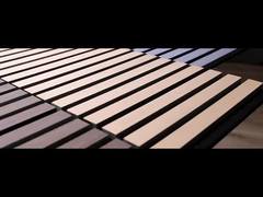 Akustyczny panel ścienny z drewna