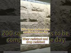 3D Hurtownia Sztuki Wnętrz Zewnętrznych PU Kamień Poliuretan Sztuczny Kamień Okładzina Ścienna Panel Płyta Demo